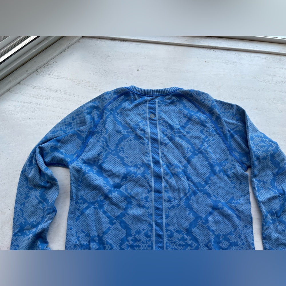Lululemon Swiftly Tech Python Print Long Sleeve S… - image 5
